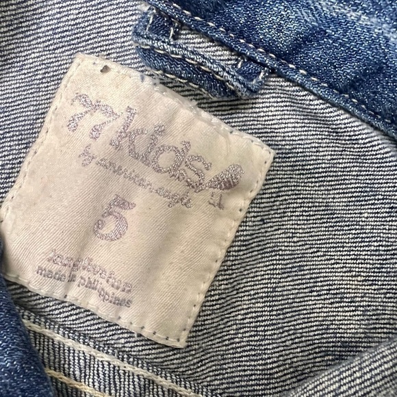 77kids Girls Denim Jacket 5 - Picture 7 of 8